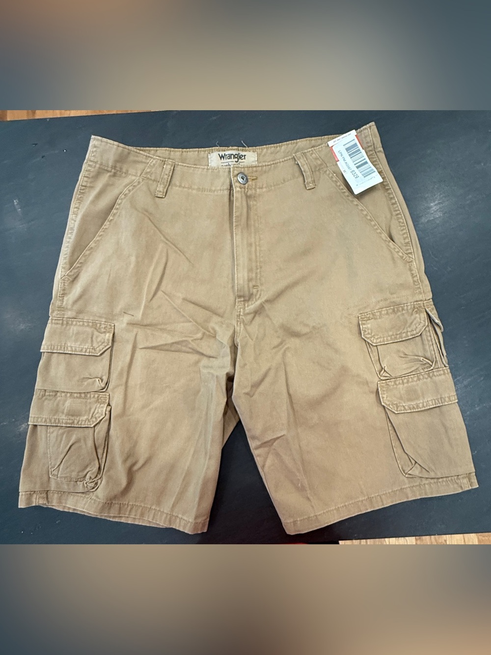 Wrangler Men's Cargo Shorts - Khaki